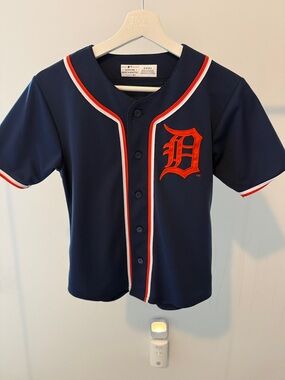 Genuine Merchandise Kids Navy Jersey with Orange & White Trim